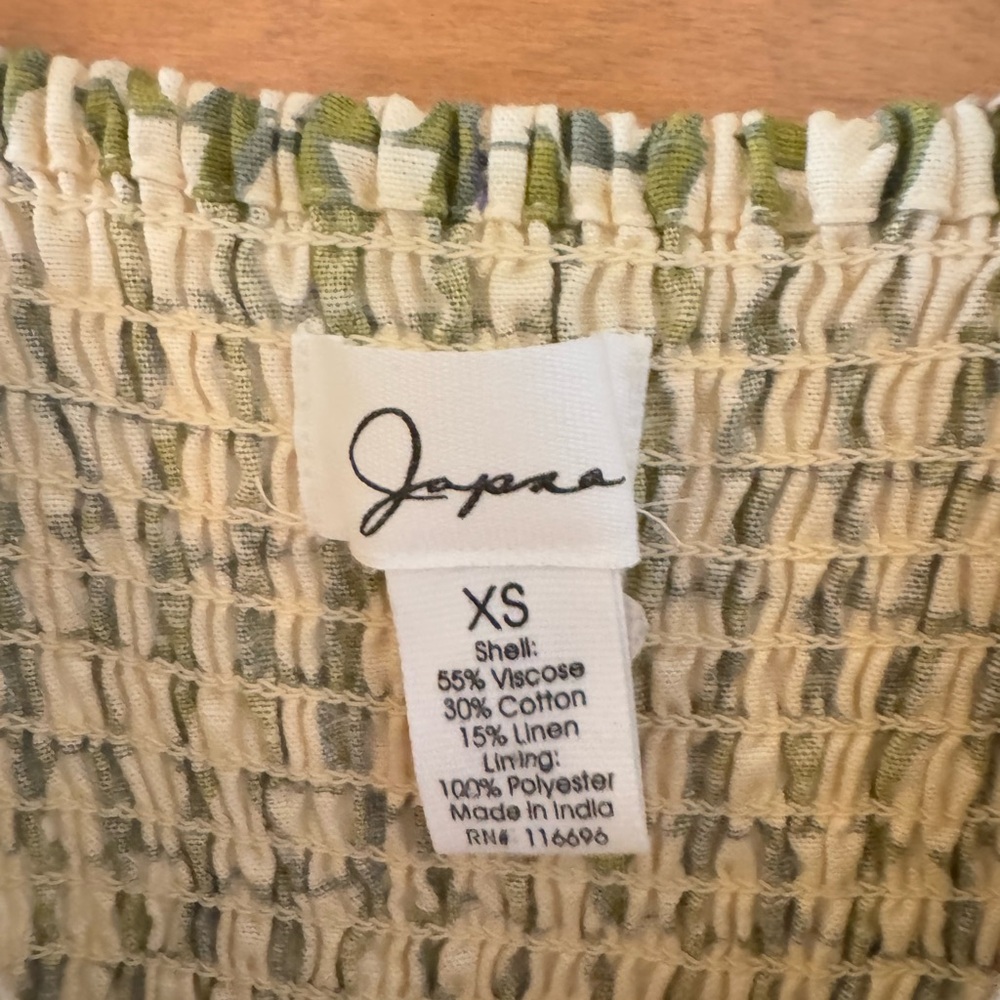 Japna Partial Linen Dress - Picture 3 of 7